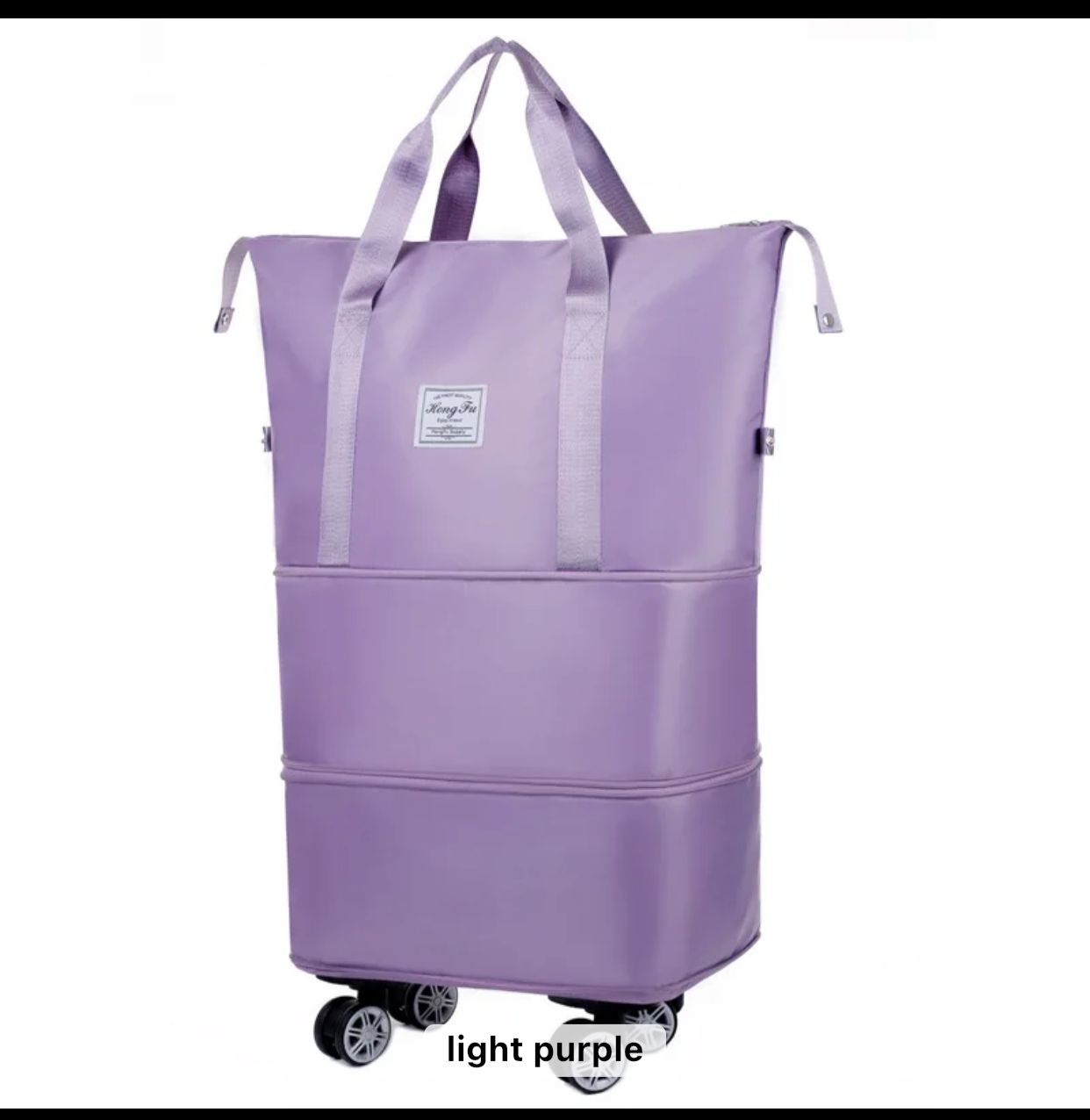 Wheel Folding Bag Imported Waterproof For Unisex