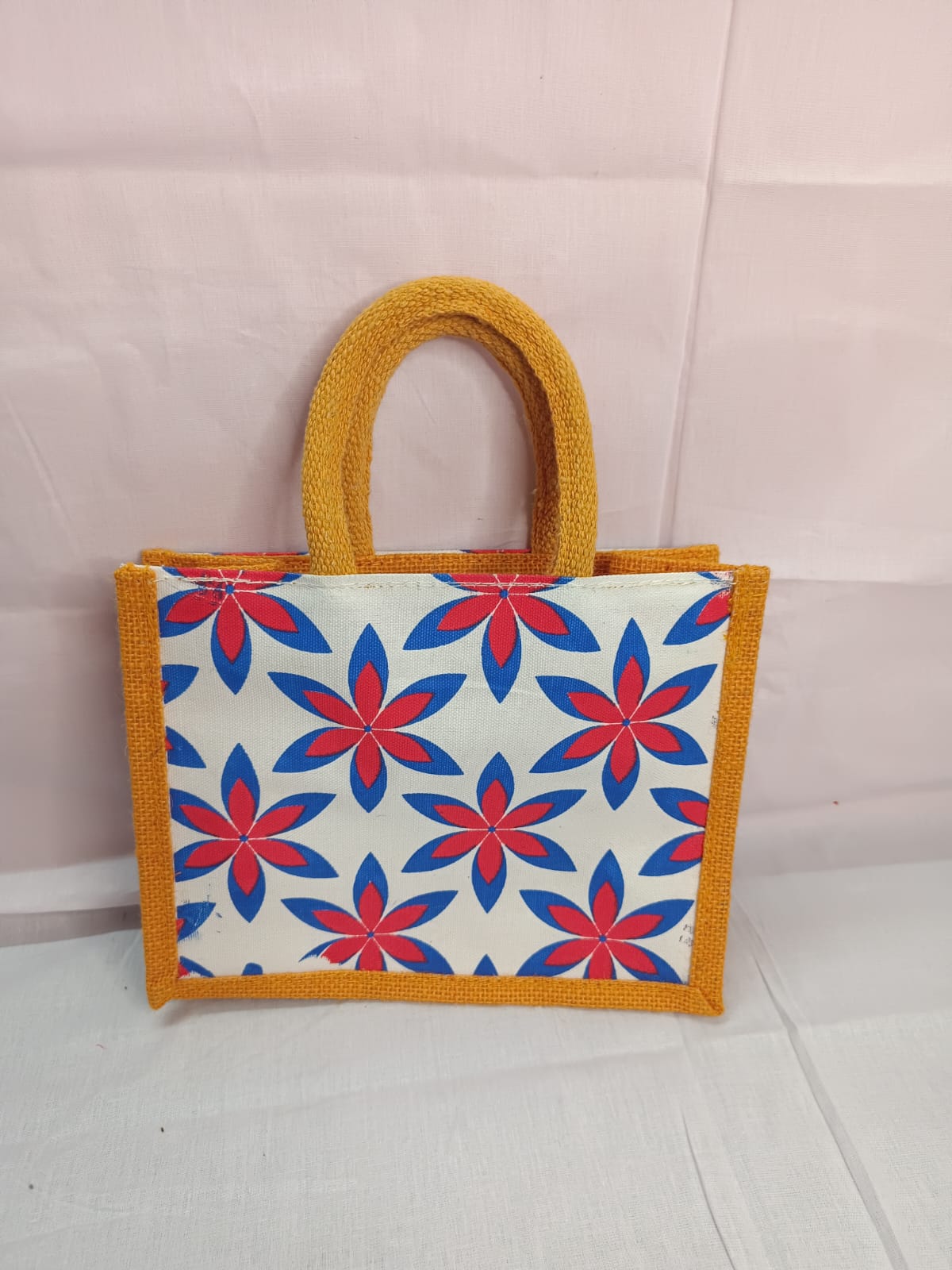 Jute Canvas Bag ( 6 Pieces )