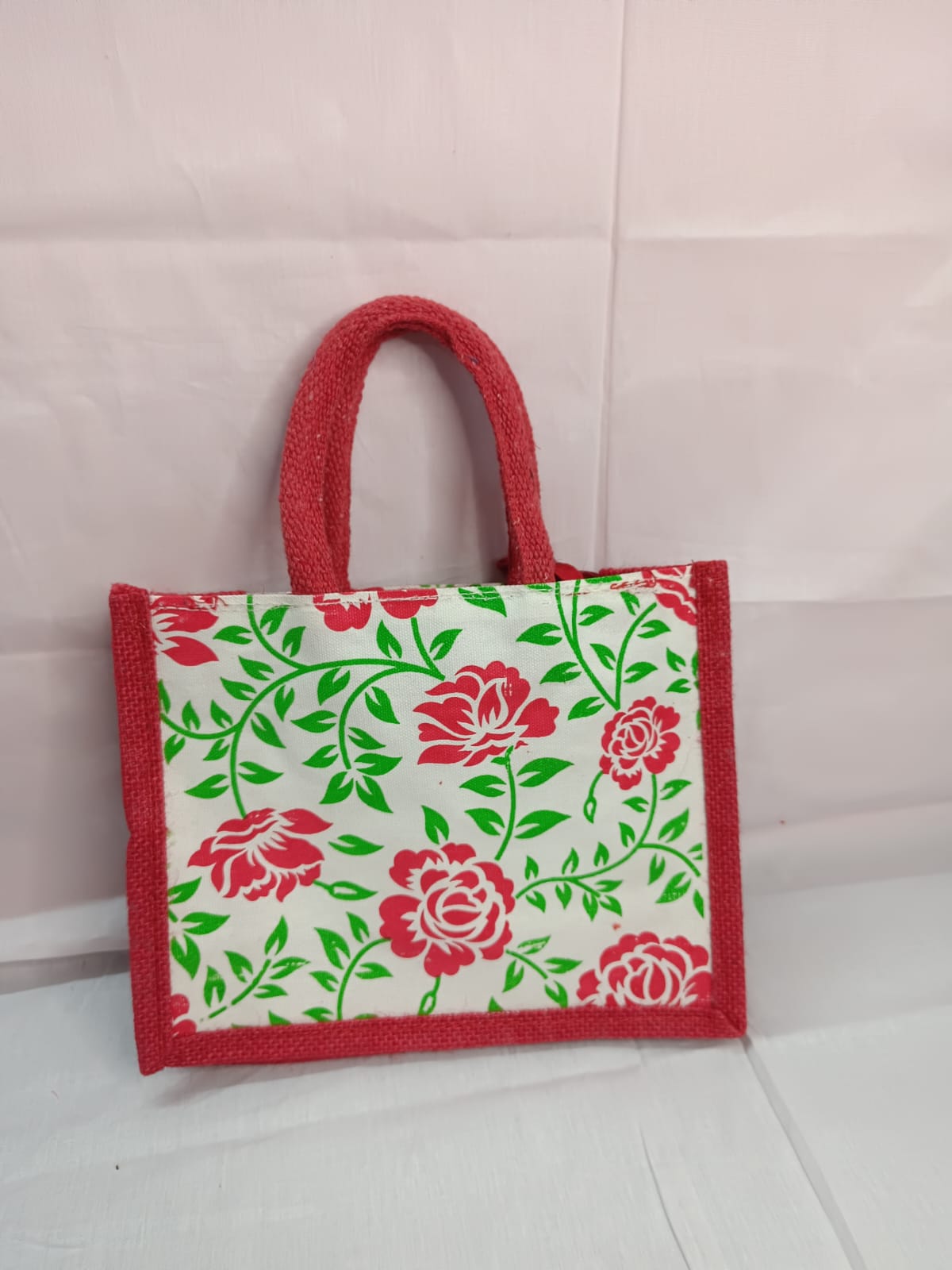 Jute Canvas Bag ( 6 Pieces )
