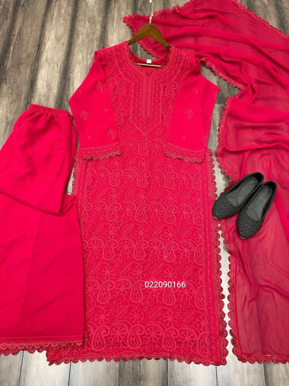 Superb Quality Beautiful Top Plazzo with Dupatta