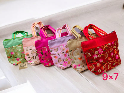 Premium Embroidered Potli / Handbag – Perfect for Return Gifts & Occasions ( 20 Pieces )