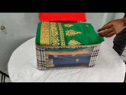 Multi Saree/Garment Packing Cover ( 2 Pieces )